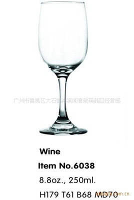 【供应红酒杯 6085红酒杯(图)】价格,厂家,图片,杯子,广州市番禺区祁宝玻璃器皿店-